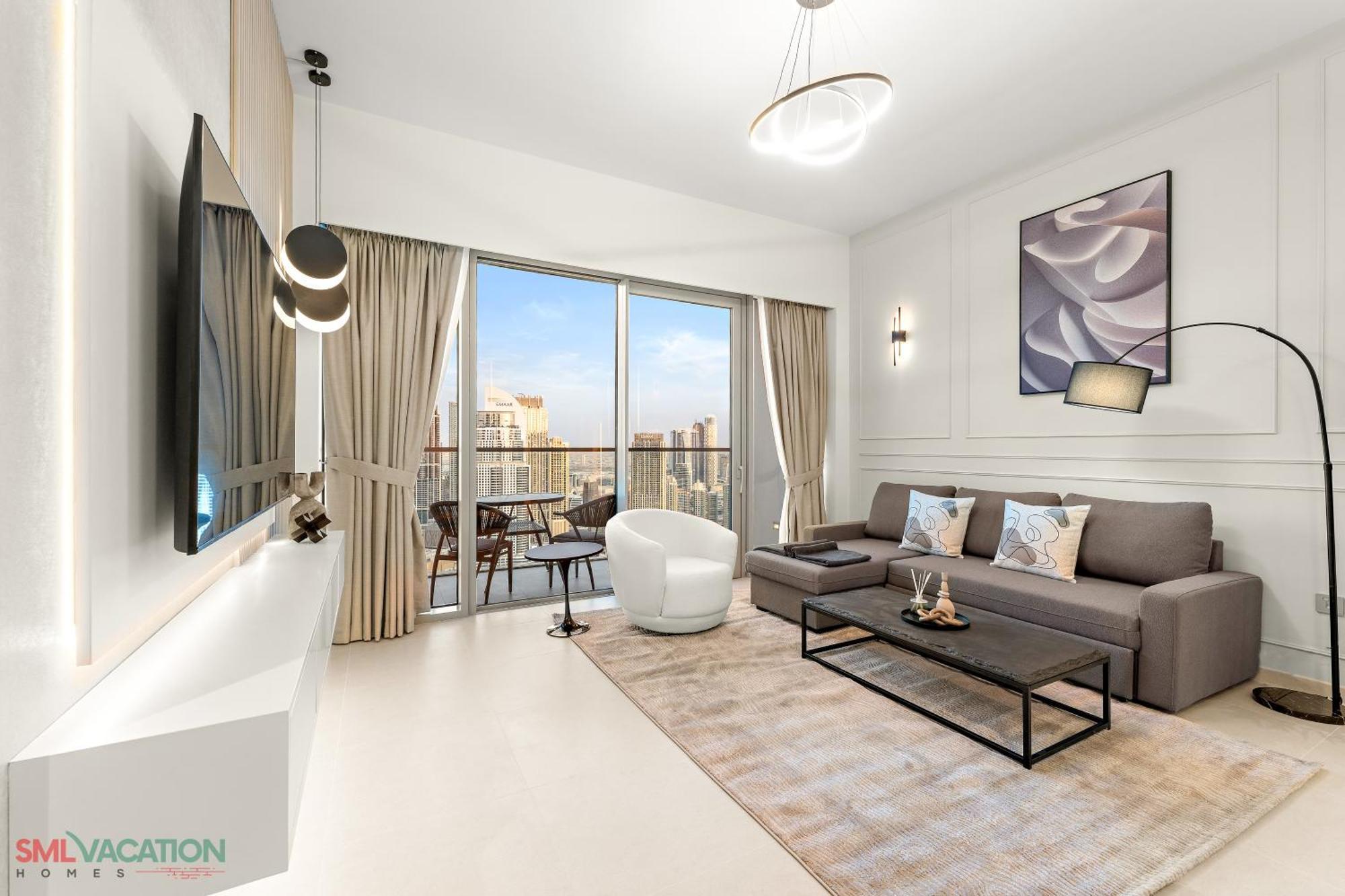 Sml Vacation Homes - Sky High Apartments With Burj Khalifa And Dubai Fountain Views At Grande Signature, Downtown ドバイ エクステリア 写真